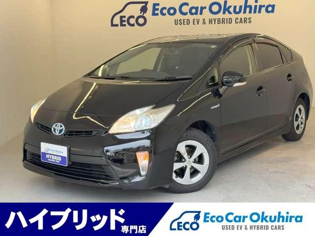 プリウス Ｓ　衝突安全ボディ・社外ナビ・バックカメラ・ＥＴＣ・ドライブレコーダー・Ｂｌｕｅｔｏｏｔｈ・オートライト・アルミホイル・ＡＢＳ（2枚目）