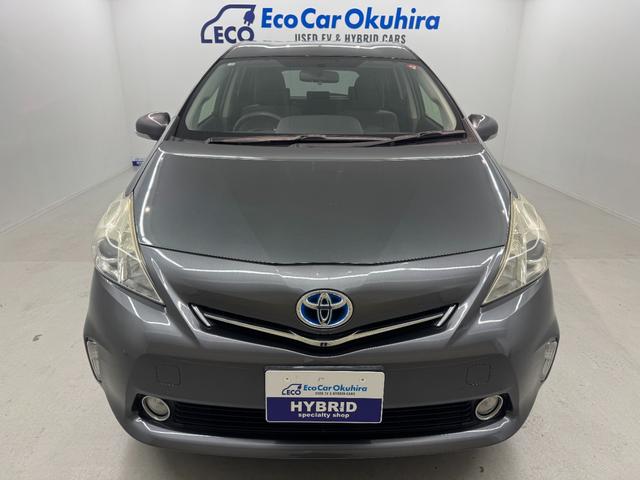 プリウスアルファ S バックカメラ・Bluetooth・ETC・スマートキー・ 運転席エアバッグ パワーステアリング ABS付き 衝突安全ボディ サイドエアB クルコン イモビ ダブルエアバッグ(8枚目)