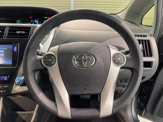 プリウスアルファ S バックカメラ・Bluetooth・ETC・スマートキー・ 運転席エアバッグ パワーステアリング ABS付き 衝突安全ボディ サイドエアB クルコン イモビ ダブルエアバッグ(26枚目)