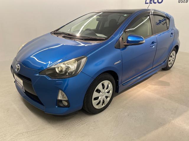 アクア S プッシュスタート 純正ナビ バックカメラ ETC ドライブレコーダー シートヒーター LEDヘッドライト フォグランプ(9枚目)