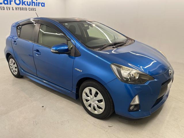 アクア S プッシュスタート 純正ナビ バックカメラ ETC ドライブレコーダー シートヒーター LEDヘッドライト フォグランプ(15枚目)