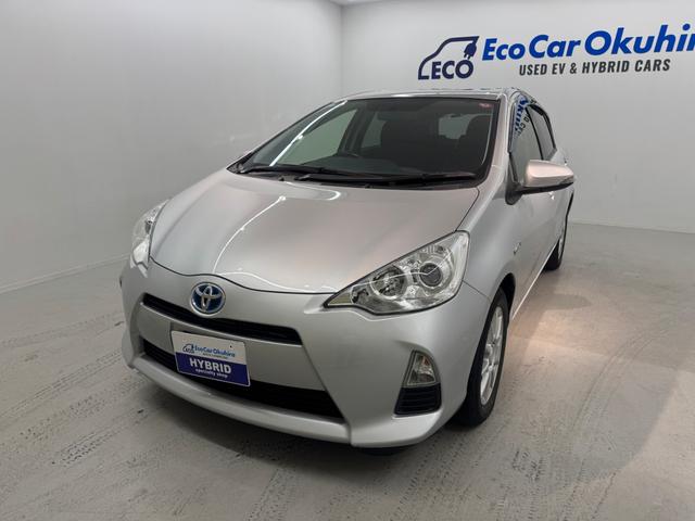 アクア G ナビ オートライト ETC プッシュスタート アルミホイール(9枚目)