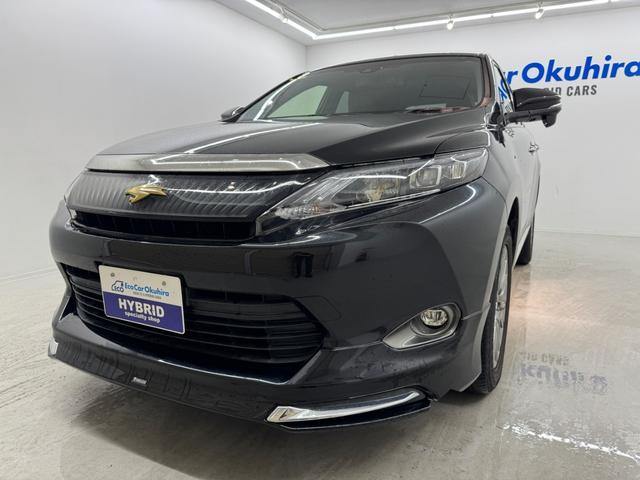 ハリアー プレミアム モデリスタエアロ 社外ナビ TV ハーフレザーシート パワーシート パワーバックドア オートマチックハイビーム 横滑り防止装置(9枚目)