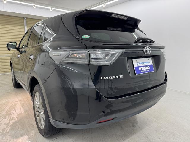 ハリアー プレミアム モデリスタエアロ 社外ナビ TV ハーフレザーシート パワーシート パワーバックドア オートマチックハイビーム 横滑り防止装置(11枚目)