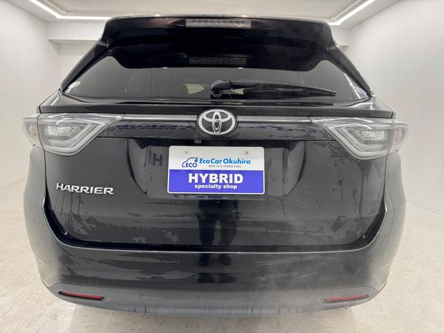 ハリアー プレミアム モデリスタエアロ 社外ナビ TV ハーフレザーシート パワーシート パワーバックドア オートマチックハイビーム 横滑り防止装置(12枚目)