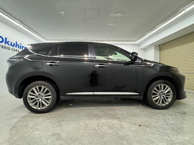 ハリアー プレミアム モデリスタエアロ 社外ナビ TV ハーフレザーシート パワーシート パワーバックドア オートマチックハイビーム 横滑り防止装置(14枚目)