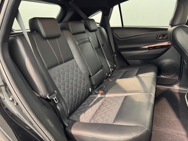 ハリアー プレミアム モデリスタエアロ 社外ナビ TV ハーフレザーシート パワーシート パワーバックドア オートマチックハイビーム 横滑り防止装置(24枚目)