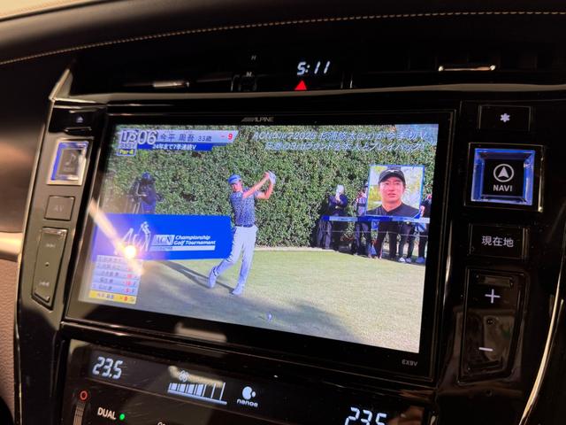 ハリアー プレミアム モデリスタエアロ 社外ナビ TV ハーフレザーシート パワーシート パワーバックドア オートマチックハイビーム 横滑り防止装置(43枚目)