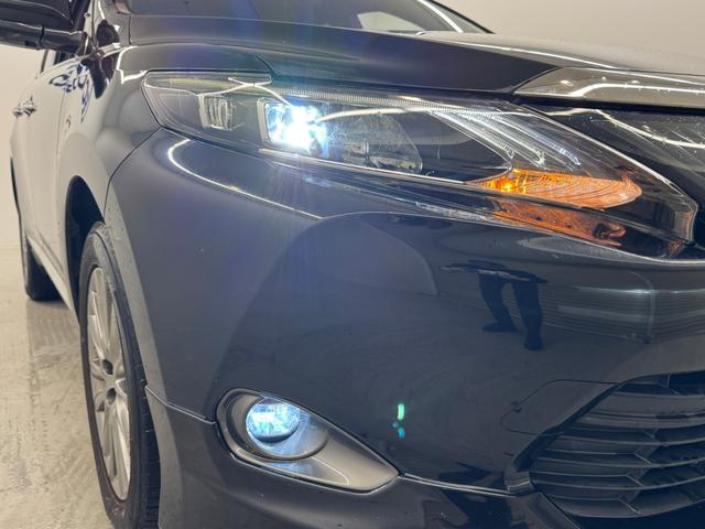 ハリアー プレミアム モデリスタエアロ 社外ナビ TV ハーフレザーシート パワーシート パワーバックドア オートマチックハイビーム 横滑り防止装置(56枚目)