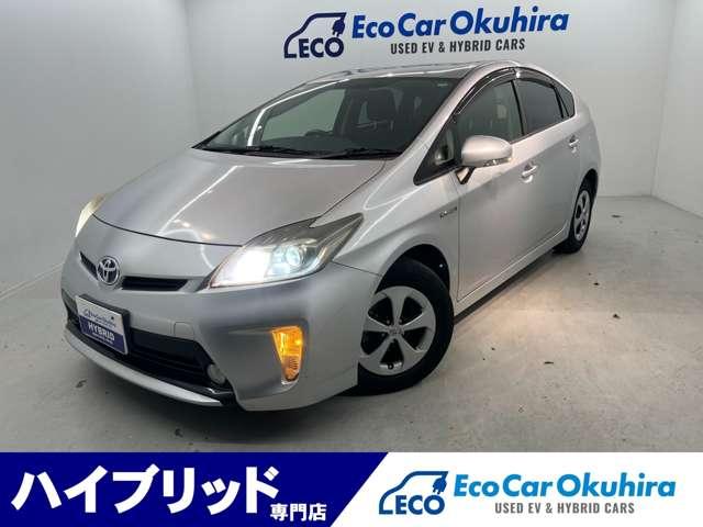 プリウス Ｓ　ナビ　ＴＶ　Ｂｌｕｅｔｈｏｏｔｈ接続　バックモニター　ＥＴＣ　ＨＩＤヘッドライト　フォグランプ　スマートキー　プッシュスタート（2枚目）