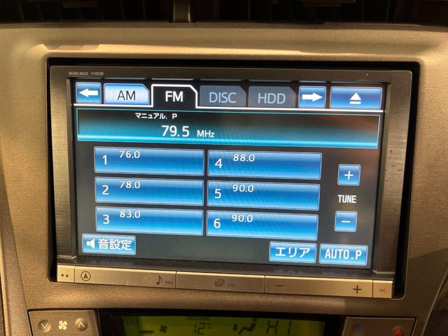 プリウス Ｓ　ナビ　ＴＶ　Ｂｌｕｅｔｈｏｏｔｈ接続　バックモニター　ＥＴＣ　ＨＩＤヘッドライト　フォグランプ　スマートキー　プッシュスタート（35枚目）