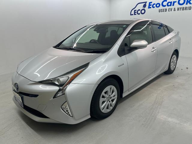 プリウス Sセーフティプラス トヨタ純正ナビ TV Bluetooth接続 バックカメラ ビルトインETC LEDヘッドライト スマートキー レーダークルーズコントロール(9枚目)