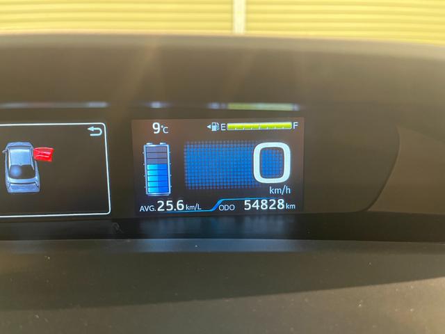 プリウス Sセーフティプラス トヨタ純正ナビ TV Bluetooth接続 バックカメラ ビルトインETC LEDヘッドライト スマートキー レーダークルーズコントロール(27枚目)