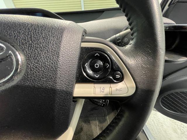 プリウス Sセーフティプラス 純正ナビ フルセグTV Bluetooth接続 バックカメラ ETC LEDヘッドライト フォグランプ スマートキー プッシュスタート(22枚目)