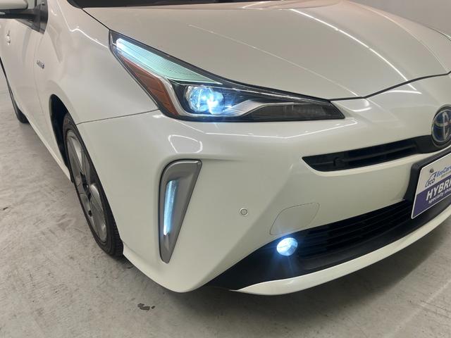 プリウス Ｓツーリングセレクション　アルパイン９インチナビ　フルセグＴＶ　Ｂｌｕｅｔｈｏｏｔｈ接続　バックカメラ　シートヒーター　ＥＴＣ　レザーシート　ドライブレコーダー　ＬＥＤヘッドライト（63枚目）