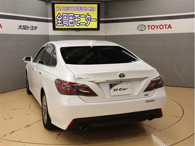 クラウンハイブリッド S フルセグ メモリーナビ DVD再生 バックカメラ 衝突被害軽減システム ETC LEDヘッドランプ パノラミックビューモニター パワーシート ブラインドスポットモニター(4枚目)