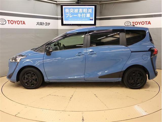 シエンタ Ｇ　セーフティーエディションＩＩ　フルセグ　メモリーナビ　ＤＶＤ再生　後席モニター　バックカメラ　衝突被害軽減システム　ＥＴＣ　両側電動スライド　ＬＥＤヘッドランプ　ウオークスルー　乗車定員７人　３列シート　アイドリングストップ（3枚目）