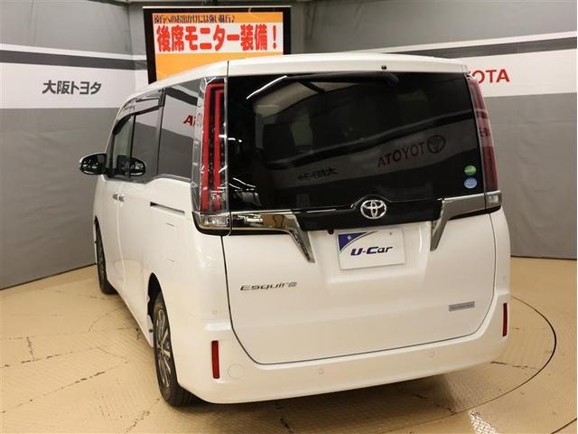 エスクァイア Gi プレミアムパッケージ ブラックテーラード フルセグ メモリーナビ DVD再生 後席モニター バックカメラ 衝突被害軽減システム ETC 両側電動スライド LEDヘッドランプ 乗車定員7人 3列シート アイドリングストップ(4枚目)