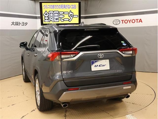 RAV4 G Zパッケージ 4WD バックカメラ 衝突被害軽減システム ETC LEDヘッドランプ ブラインドスポットモニター パノラミックビューモニター 純正アルミ パワーバックドア ステアリングヒーター シートヒーター(4枚目)