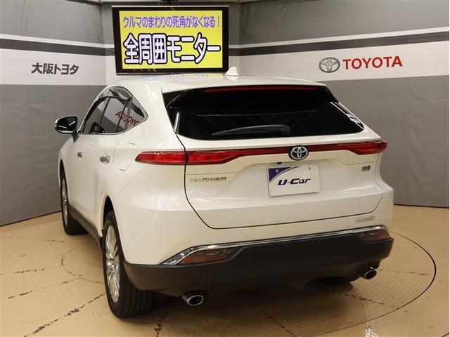 ハリアーハイブリッド Ｚ　フルセグ　メモリーナビ　バックカメラ　ＥＴＣ　ドラレコ　ＬＥＤヘッドランプ　パワーバックドア　車線逸脱装置　オートマチックハイビーム　パノラミックビューモニター（4枚目）