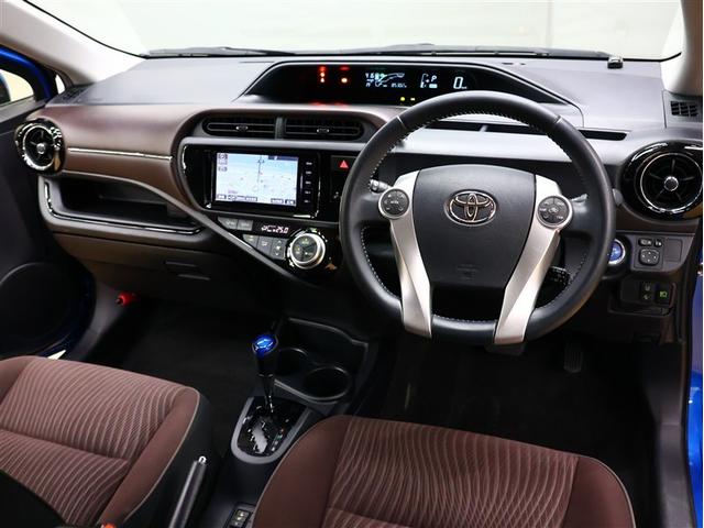 アクア Ｇ　フルセグ　メモリーナビ　ＤＶＤ再生　バックカメラ　衝突被害軽減システム　ナビ連動ＥＴＣ　ＬＥＤヘッドランプ　シートヒーター（5枚目）