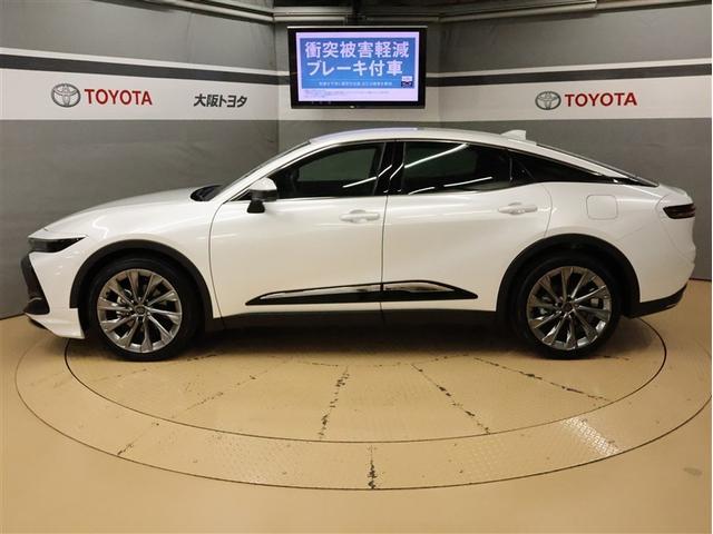 クラウンクロスオーバー Ｚ　革シート　４ＷＤ　フルセグ　メモリーナビ　バックカメラ　衝突被害軽減システム　ＥＴＣ　ドラレコ　ＬＥＤヘッドランプ　車線逸脱装置　オートマチックハイビーム　ブラインドスポットモニター（3枚目）