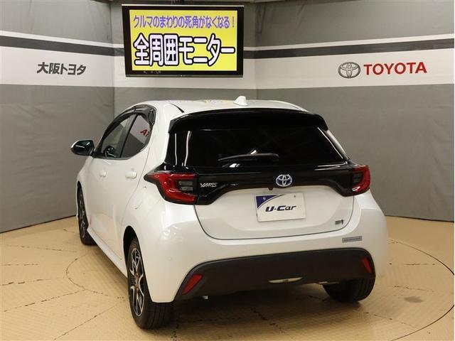 ヤリス ハイブリッドZ メモリーナビ バックカメラ 衝突被害軽減システム ETC LEDヘッドランプ パノラミックビューモニター ステアリングヒーター シートヒーター ブラインドスポットモニター(4枚目)