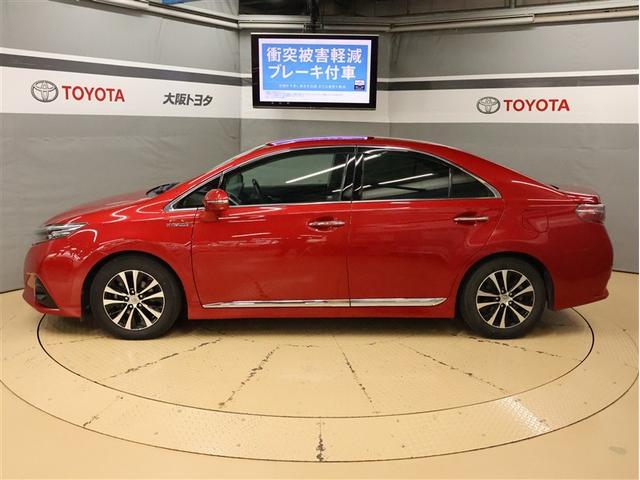 SAI G Aパッケージ ヒータ付き電動本革シート 純正アルミ 車線逸脱装置 オートクルーズ バックカメラ ナビ連動ETC LEDヘッドランプ メモリーナビ フルセグ スマートキー LEDヘッドライト(2枚目)