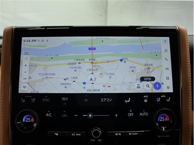 ヴェルファイアハイブリッド Ｚ　プレミア　革シート　サンルーフ　フルセグ　メモリーナビ　後席モニター　バックカメラ　衝突被害軽減システム　ＥＴＣ　両側電動スライド　ＬＥＤヘッドランプ　乗車定員７人　３列シート　フルエアロ（7枚目）