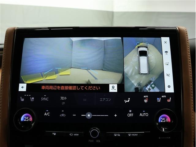 ヴェルファイアハイブリッド Ｚ　プレミア　革シート　サンルーフ　フルセグ　メモリーナビ　後席モニター　バックカメラ　衝突被害軽減システム　ＥＴＣ　両側電動スライド　ＬＥＤヘッドランプ　乗車定員７人　３列シート　フルエアロ（9枚目）