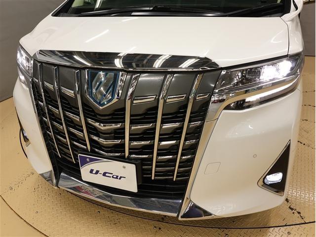 アルファードハイブリッド Ｇ　Ｆパッケージ　４ＷＤ　フルセグ　メモリーナビ　ＤＶＤ再生　バックカメラ　衝突被害軽減システム　ＥＴＣ　両側電動スライド　ＬＥＤヘッドランプ　乗車定員７人　３列シート（13枚目）