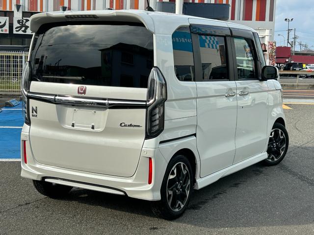 Ｎ－ＢＯＸカスタム Ｇ・Ｌターボホンダセンシング　ユーポス１年保証付き　ワンオーナー車　ディスプレイオーディオ　バックカメラ　ビルトインＥＴＣ　ワンセグＴＶ　両側パワースライドドア　スマートキー　パドルシフト（2枚目）