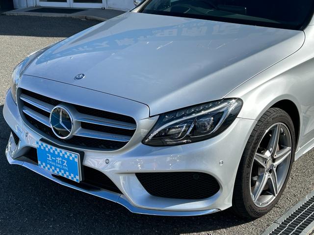 Cクラスステーションワゴン C200 ステーションワゴン スポーツ本革仕様 半年保証付 ブラック革シート パワーシート/シートヒーター ヘッドアップディスプレイ ブラインドスポットアシスト ルーフレール LEDヘッドライト パドルシフト メーカーナビ フルセグ Bカメラ(14枚目)