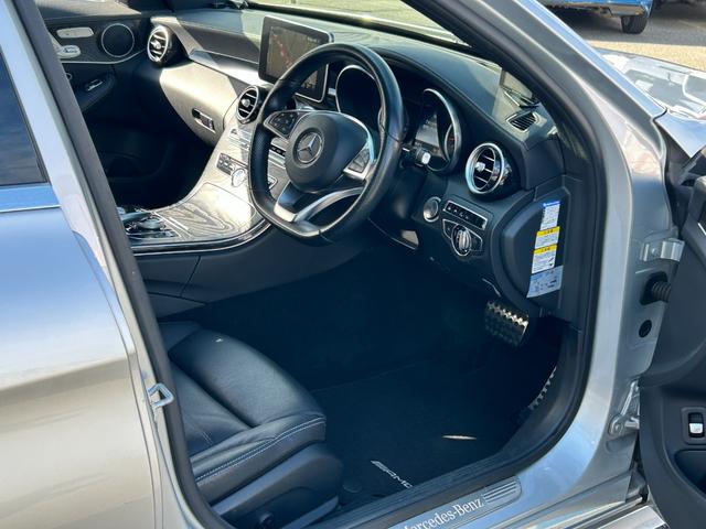 Cクラスステーションワゴン C200 ステーションワゴン スポーツ本革仕様 半年保証付 ブラック革シート パワーシート/シートヒーター ヘッドアップディスプレイ ブラインドスポットアシスト ルーフレール LEDヘッドライト パドルシフト メーカーナビ フルセグ Bカメラ(19枚目)