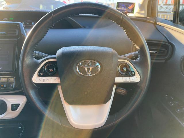 プリウス Ｓセーフティプラス　１年保証付（距離無制限）／ディーラー９インチナビ／セーフティーセンスＰ／クリアランスソナー／パーキングアシスト／フルセグ／ナビレディセット／ＬＥＤヘッドライト／クルコン／ビルトインＥＴＣ／スマートキー（9枚目）