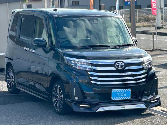 ルーミー カスタムＧ－Ｔ　新車保障継承付き　ワンオーナー　モデリスタフルエアロ　純正プレミアムシートカバー　ＥＴＣ　コンフォートＰ　パノラミックビューＰ　９インチディスプレイオーディオ　地デジＴＶ　両側パワスラ　ＬＥＤヘッド（8枚目）
