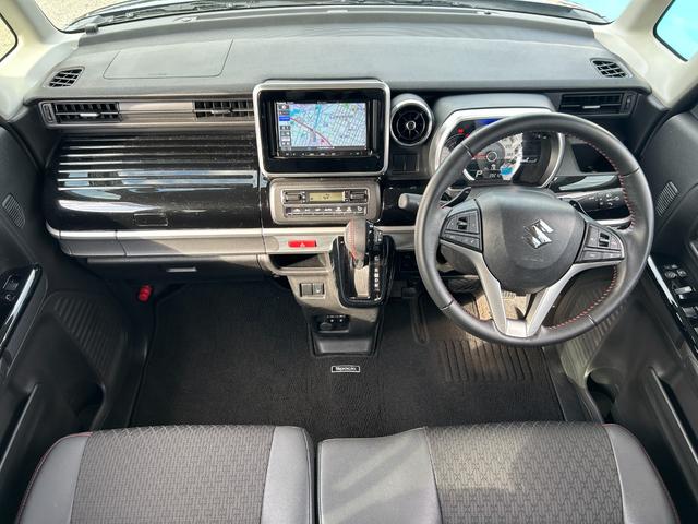 スペーシアカスタム ハイブリッドXSターボ 新車保証継承付き ワンオーナー ストラーダSDナビ 地デジTV Bカメラ ETC セーフティサポート 両側パワースライドドア LEDヘッドランプ D席シートヒーター スマートキー×2(27枚目)