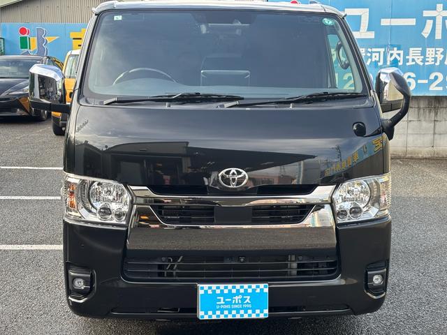 ハイエースバン スーパーＧＬ　ダークプライムＩＩ　ディーゼルターボ／アルパインフローティングナビ／フルセグＴＶ／パノラミックビューモニター／セーフティーセンス／両側パワスラ／デジタルインナーミラー／ベッドキット／ハーフレザーシート／スマートキー２本（40枚目）