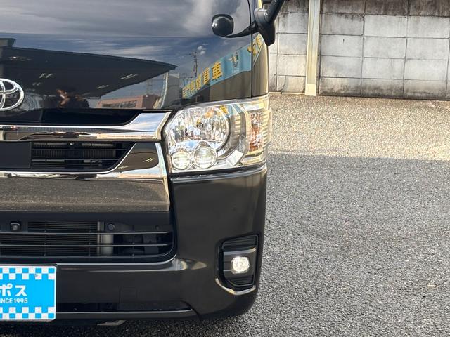 ハイエースバン スーパーＧＬ　ダークプライムＩＩ　ディーゼルターボ／アルパインフローティングナビ／フルセグＴＶ／パノラミックビューモニター／セーフティーセンス／両側パワスラ／デジタルインナーミラー／ベッドキット／ハーフレザーシート／スマートキー２本（48枚目）