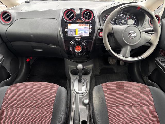ノート ニスモ ディーラーナビ(MC315D-W)/柿本マフラー/フルセグTV/バックモニター/社外16AW/ETC/プッシュスタート/スマートキー2本(7枚目)