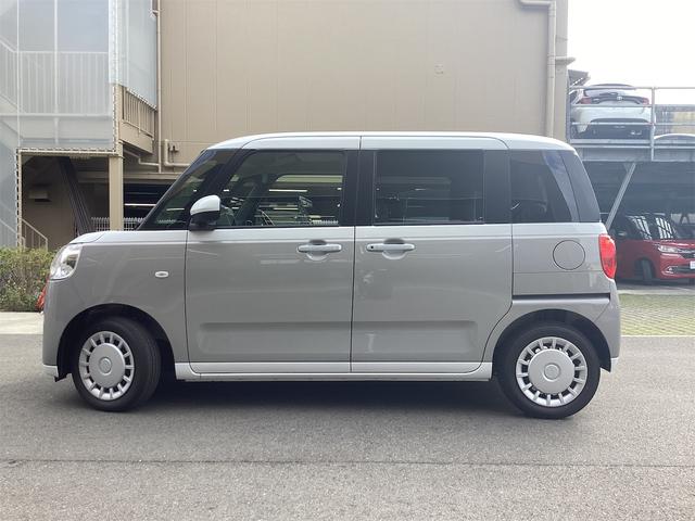 ムーヴキャンバス ストライプスＸ　バックカメラ　両側電動スライドドア　クリアランスソナー　衝突被害軽減システム　スマートキー　アイドリングストップ　電動格納ミラー　ベンチシート　ＣＶＴ　ＡＢＳ　ＥＳＣ　エアコン　パワーステアリング（11枚目）