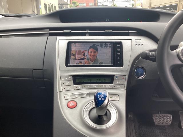 プリウス G ETC オートクルーズコントロール バックカメラ ナビ TV アルミホイール オートライト HID CVT スマートキー 電動格納ミラー 盗難防止システム USB(10枚目)