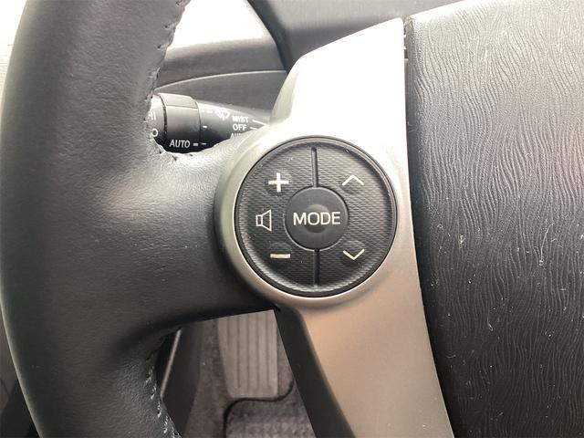 プリウス G ETC オートクルーズコントロール バックカメラ ナビ TV アルミホイール オートライト HID CVT スマートキー 電動格納ミラー 盗難防止システム USB(38枚目)