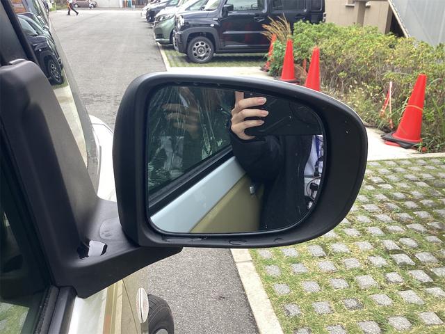 ムーヴキャンバス ストライプスＸ　バックカメラ　両側電動スライドドア　クリアランスソナー　衝突被害軽減システム　オートライト　スマートキー　アイドリングストップ　電動格納ミラー　ベンチシート　ＣＶＴ　ＥＳＣ　エアコン（26枚目）