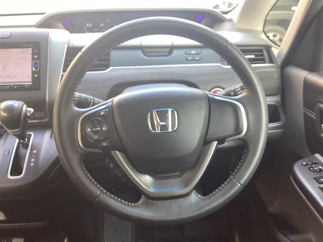 フリード G ETC バックカメラ ナビ TV 両側スライド・片側電動 スマートキー アイドリングストップ 電動格納ミラー 3列シート CVT アルミホイール USB ミュージックプレイヤー接続可(37枚目)