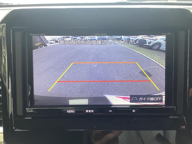 バックカメラ装着済!死角になりやすい後方もとても見やすいです☆車庫入れに自信がない方や縦列駐車が苦手な方にも、オススメな機能です!安心度もアップ!