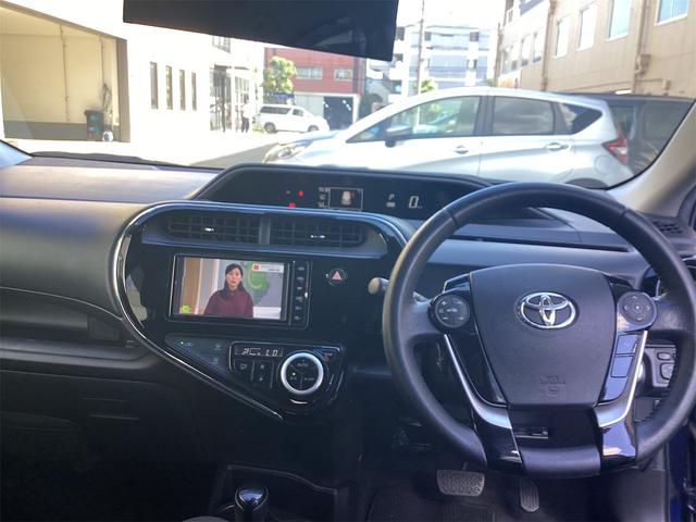 アクア Sスタイルブラック ETC バックカメラ ナビ TV クリアランスソナー レーンアシスト 衝突被害軽減システム アルミホイール オートマチックハイビーム オートライト スマートキー 電動格納ミラー(5枚目)