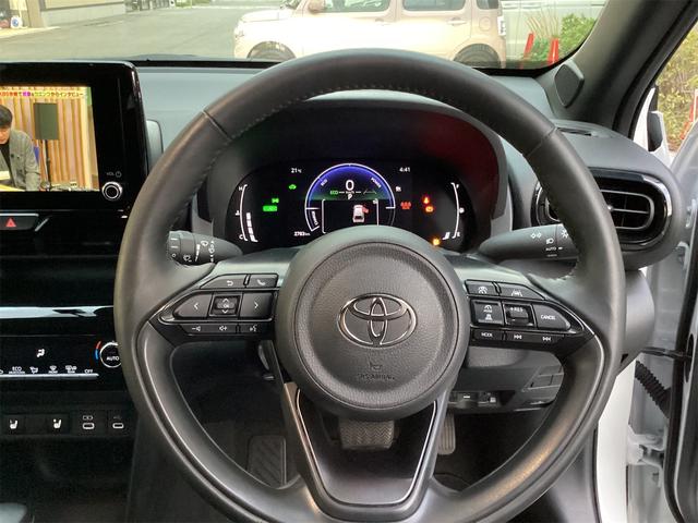 ヤリスクロス ハイブリッドZ 全周囲カメラ クリアランスソナー オートクルーズコントロール レーンアシスト 衝突被害軽減システム ナビ TV オートマチックハイビーム オートライト LEDヘッドランプ(12枚目)