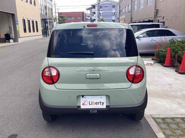 アルトラパン L ETC バックカメラ ナビ TV クリアランスソナー レーンアシスト 衝突被害軽減システム オートライト スマートキー アイドリングストップ 電動格納ミラー AT ESC 革シート(9枚目)