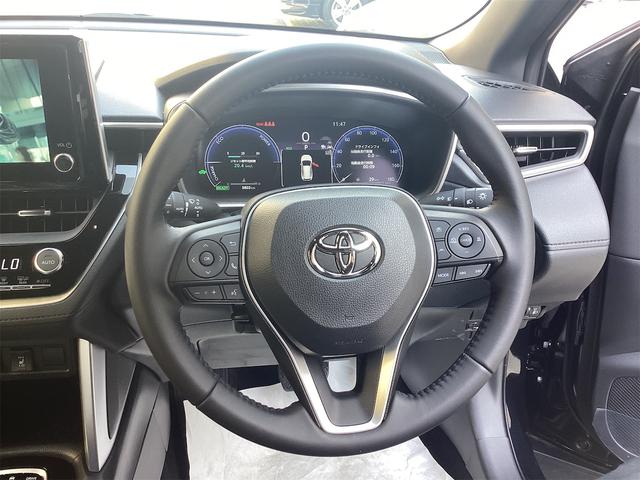 カローラクロス ハイブリッド Z バックカメラ クリアランスソナー オートクルーズコントロール レーンアシスト パワーシート 衝突被害軽減システム サンルーフ ナビ TV オートマチックハイビーム LEDヘッドランプ(13枚目)